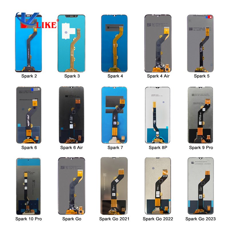 Mobile Phone LCDs for Tecno Spark 4 KC8 screen wholesale for Tecno Spark 4 display for Tecno Spark 4 lcd screen