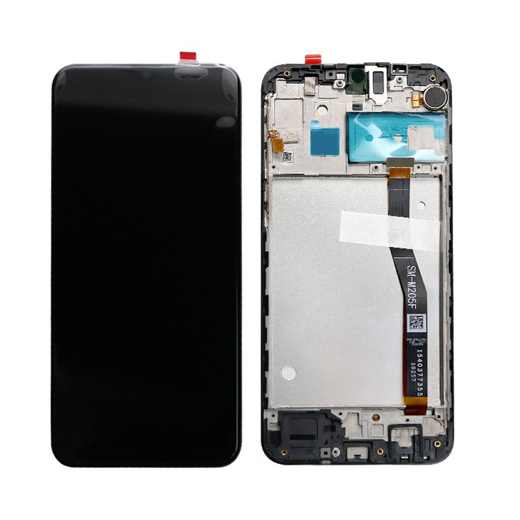 original service pack lcd m205 with frame for Samsung mobile phone screen Touch Smart Display m20