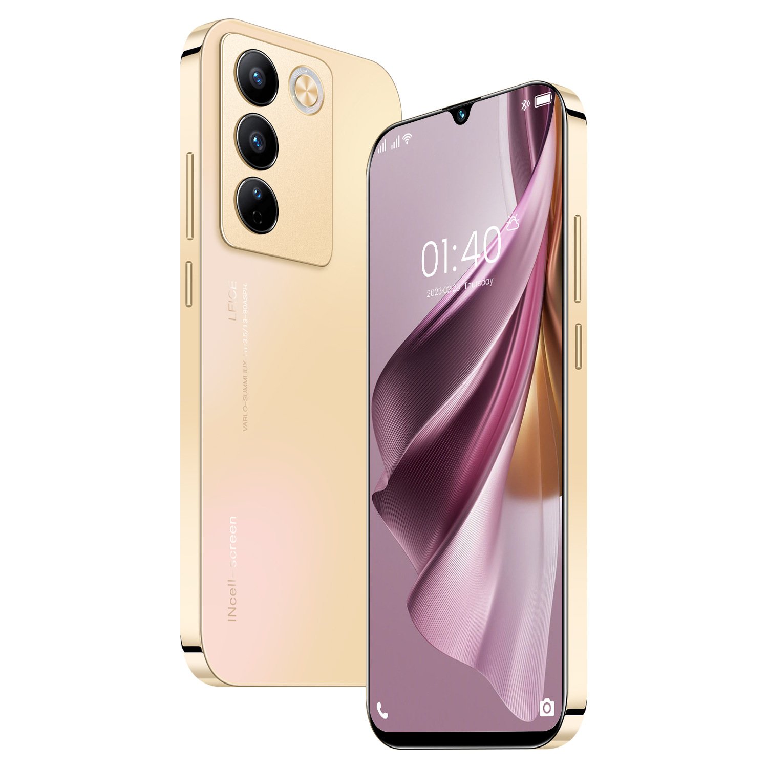 High Quality Phones Original V29/v27e Pro Android Cheap 7.3 Inch Land Line 5g Smart Phone 16gb+1tb Mobile Phone