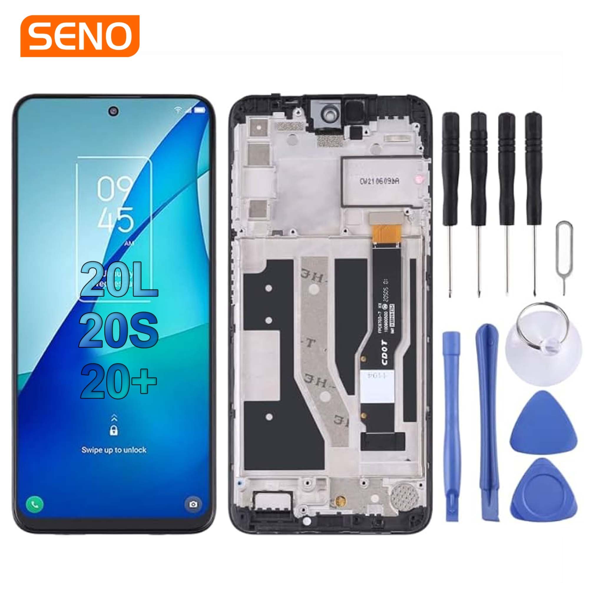 Factory Wholesale Mobile LCD Screen Replacement For TCL 20XE 20L 20S Touch Screen For 20SE 20S Display Touch Screen Digitizer