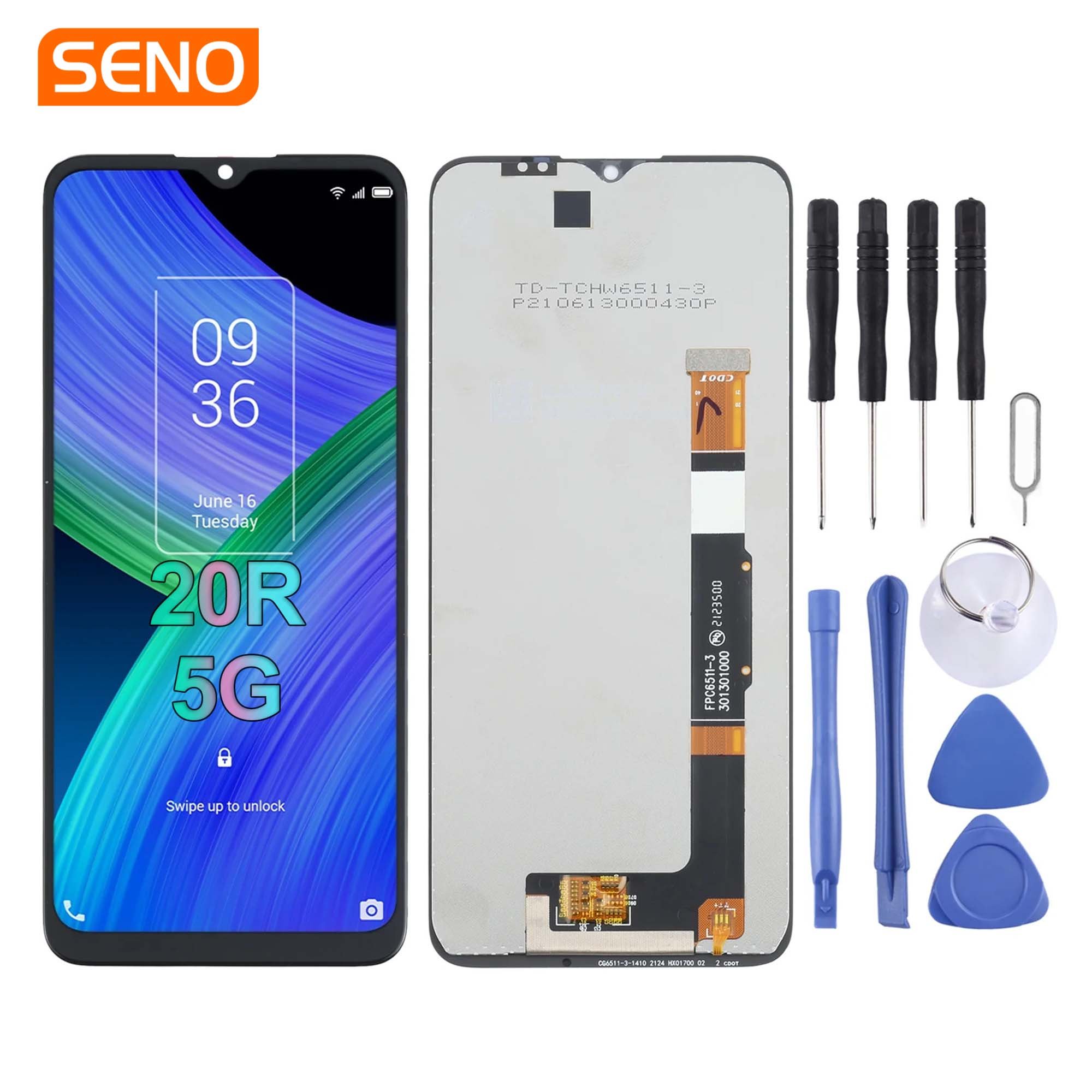 Factory Wholesale Mobile LCD Screen Replacement For TCL 20XE 20L 20S Touch Screen For 20SE 20S Display Touch Screen Digitizer