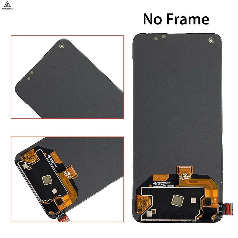 6.43" Reno 5 5G LCD Screen for OPPO Reno 5 5G LCD Display Fingerprints PEGM00 PEGT00 CPH2145 OPPO Phone Screen Replacement OLED