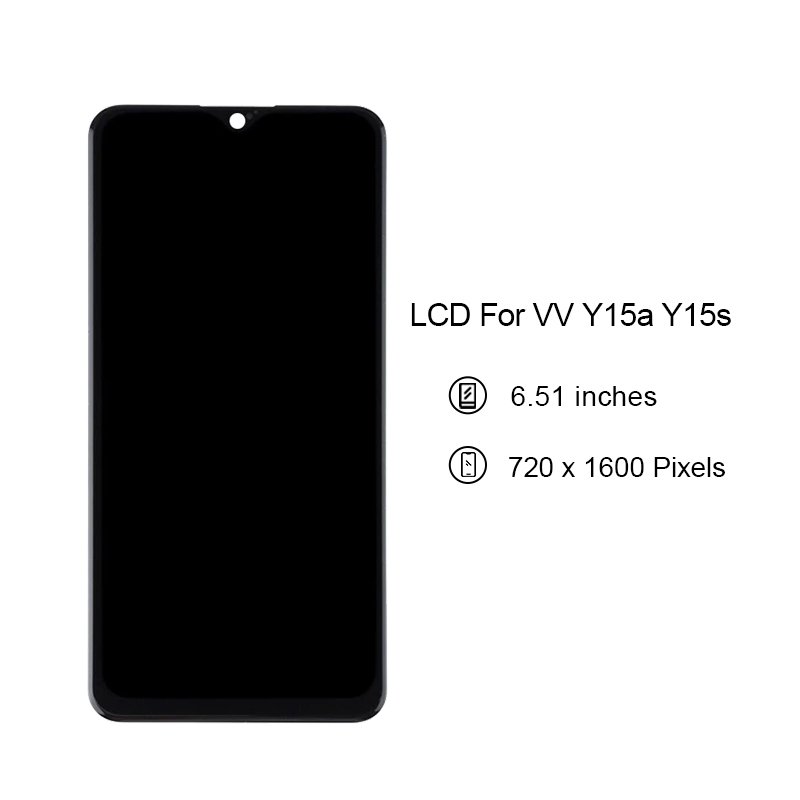 Strength Factory Rest Assured Y15A Y15S Replacement Pantalla Display Touch Screen Mobile Phone Lcd For Vivo Y15A Y15S