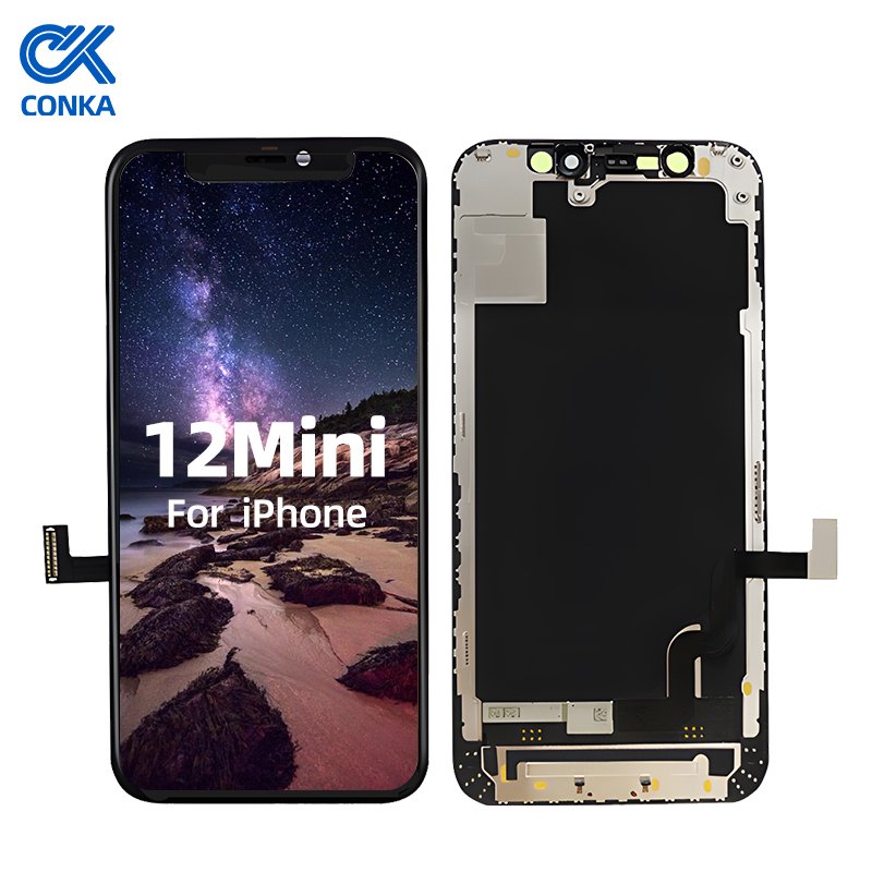 Mobile phone lcds for iphone 12 mini lcd screen display original 12 mini digitizer assembly touch screen for iphone 12 mini lcd