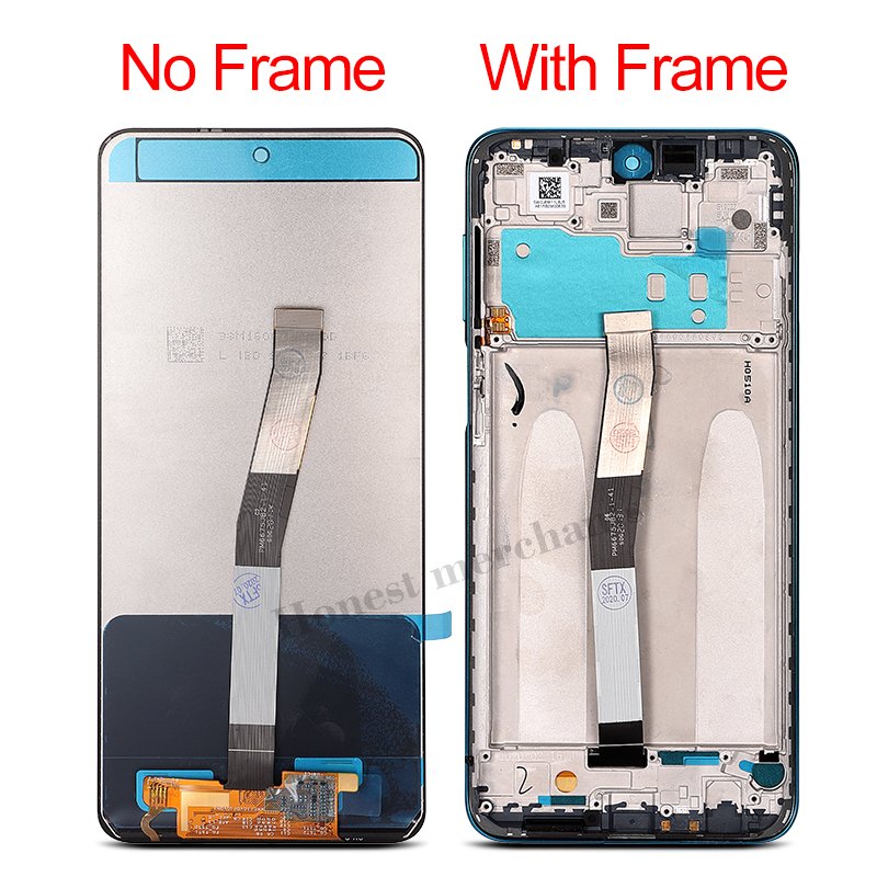 Mobile Phone Pantalla Touch Screen Display Lcd With Frame For Xiaomi Redmi Note 9s 9 Pro