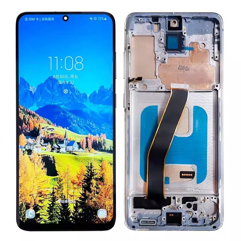 for Samsung Galaxy S20 S20 Plus Ultra FE G980 G986 G988 Mobile Phone Lcds Display Touch Screen Replacement Factory Wholesale