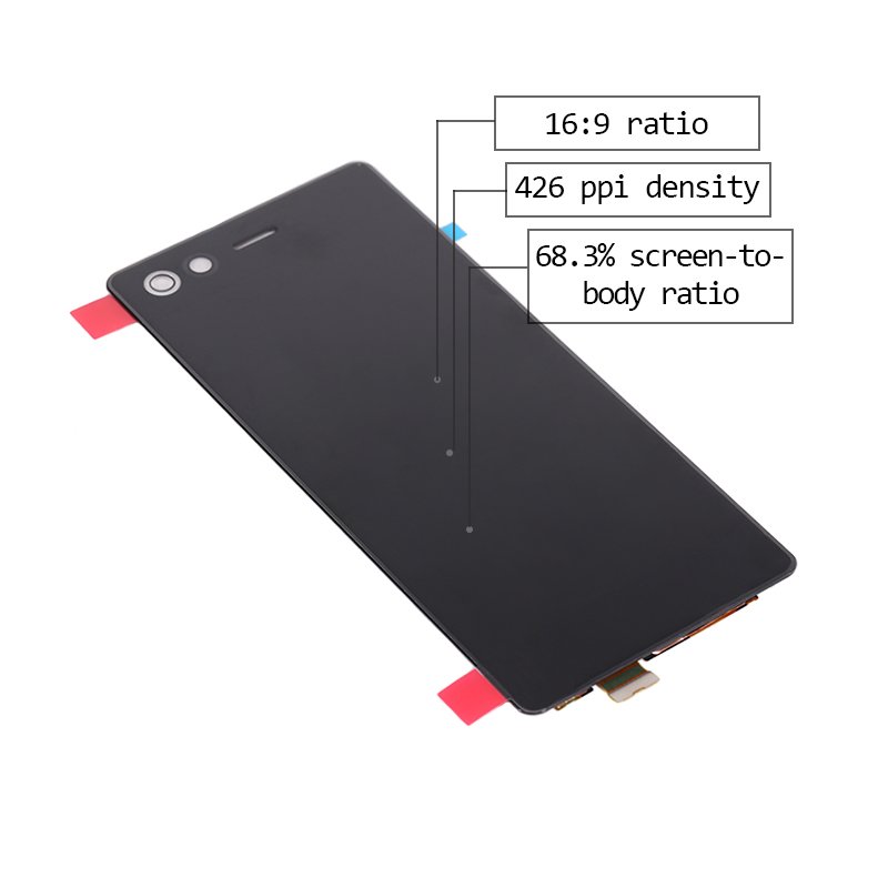 for ZTE Axon M Z999 LCD Display Touch Screen Digitizer Senor Assembly Black Replacement Z999 LCD 5.2"