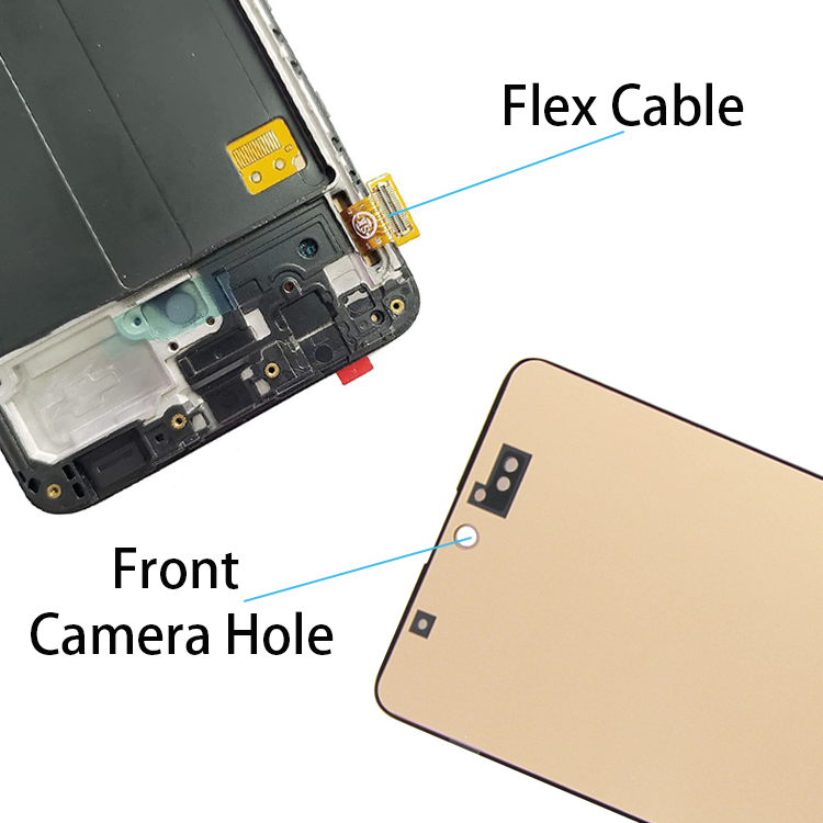 Display for A51 Mobile Phone Digitizer Assembly Incell OLED Original Frontal Pantalla LCD Screen for Samsung A51 A515