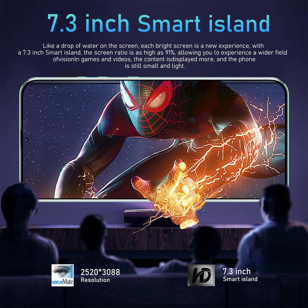 High quality wholesale Brand new 16GB+512GB 10-Core 5G LET Cellphones unlocked Dual SIM Long lasting battery phone version smar