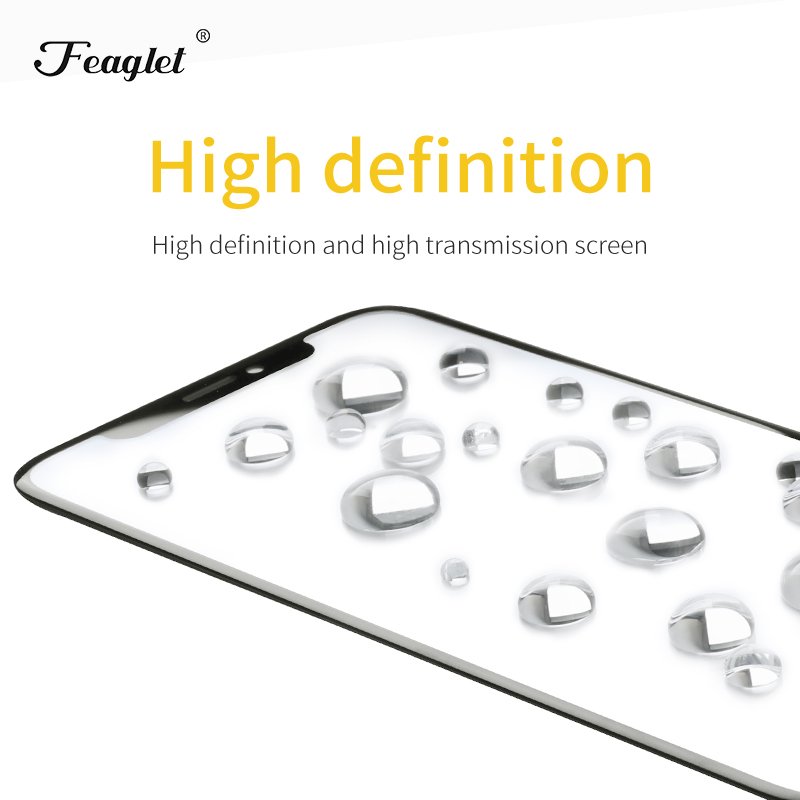 High Quality Feaglet Mobile Phone LCD Display Touch Screen Glass Cover for iphone LCD Screen
