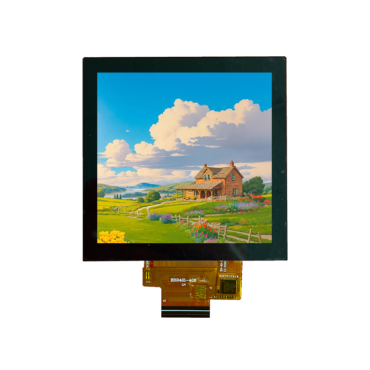 3.95 Inch Tft lcd Display With Capacitive Touch Panel G+G Structure 4 Inch Square lcd Screen With 480*480 Resolution In Stock