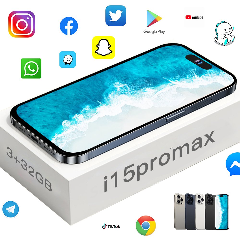 Medome Original i For Phone 15 Pro Max 5G Smartphone Telefone Cell Phone Smartphone i15 i13 Android Feature Gaming Mobile Phones