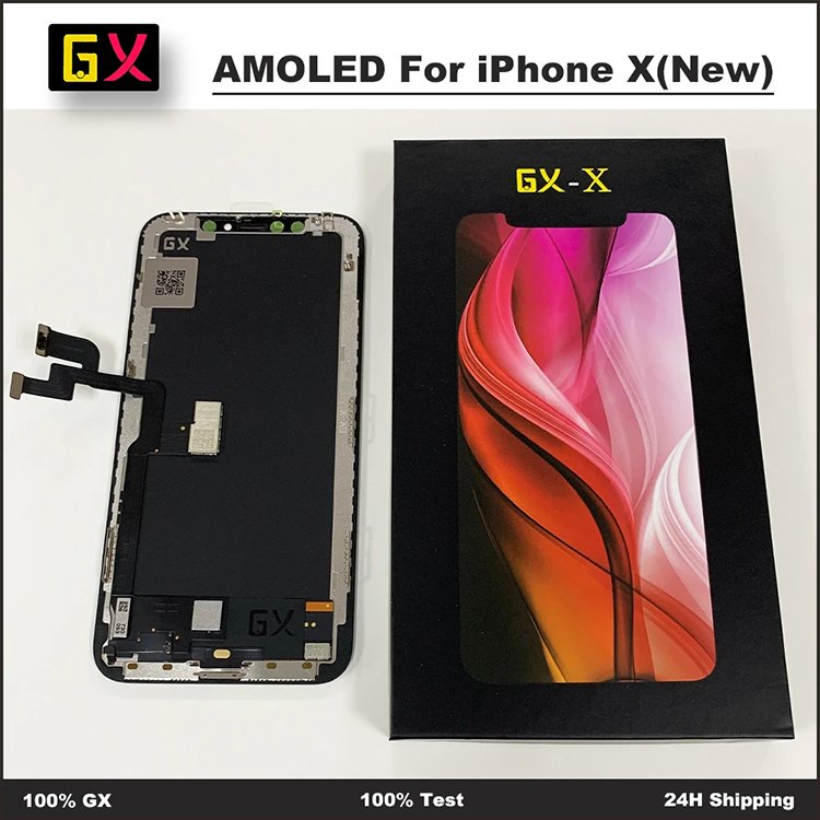 GX OLED display for iPhone X LCD Replacement Mobile Phone Touch Screen