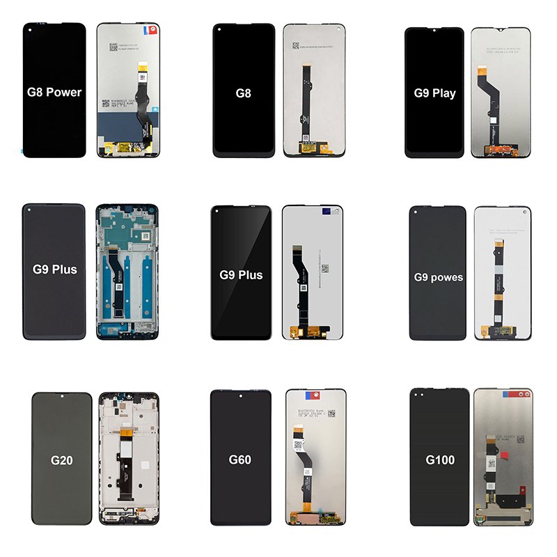 100% Warranty Replacement Mobile Phone Lcds For Motorola G Series Lcd Screen G5 G6 G7 G8 G9 G20 G60 G100 LCD