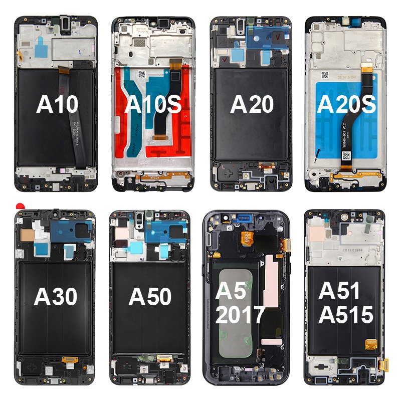 pantalla oled guard touch a20s 207 mobile phone display lcd screen touch for samsung galaxy
