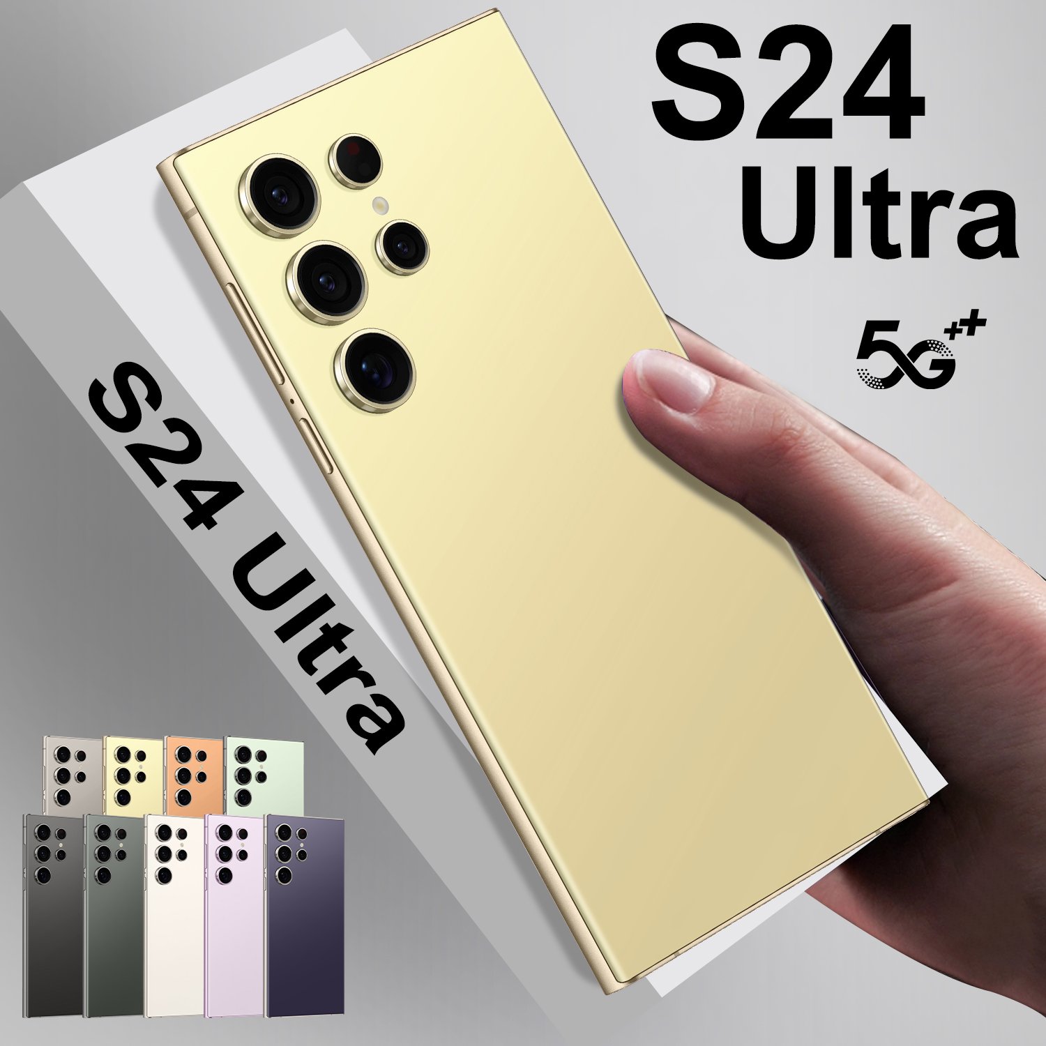 All Stock Wholesale Hot Sale High Quality Smartphone for S24Ultra Mobile Phone odm 3+64