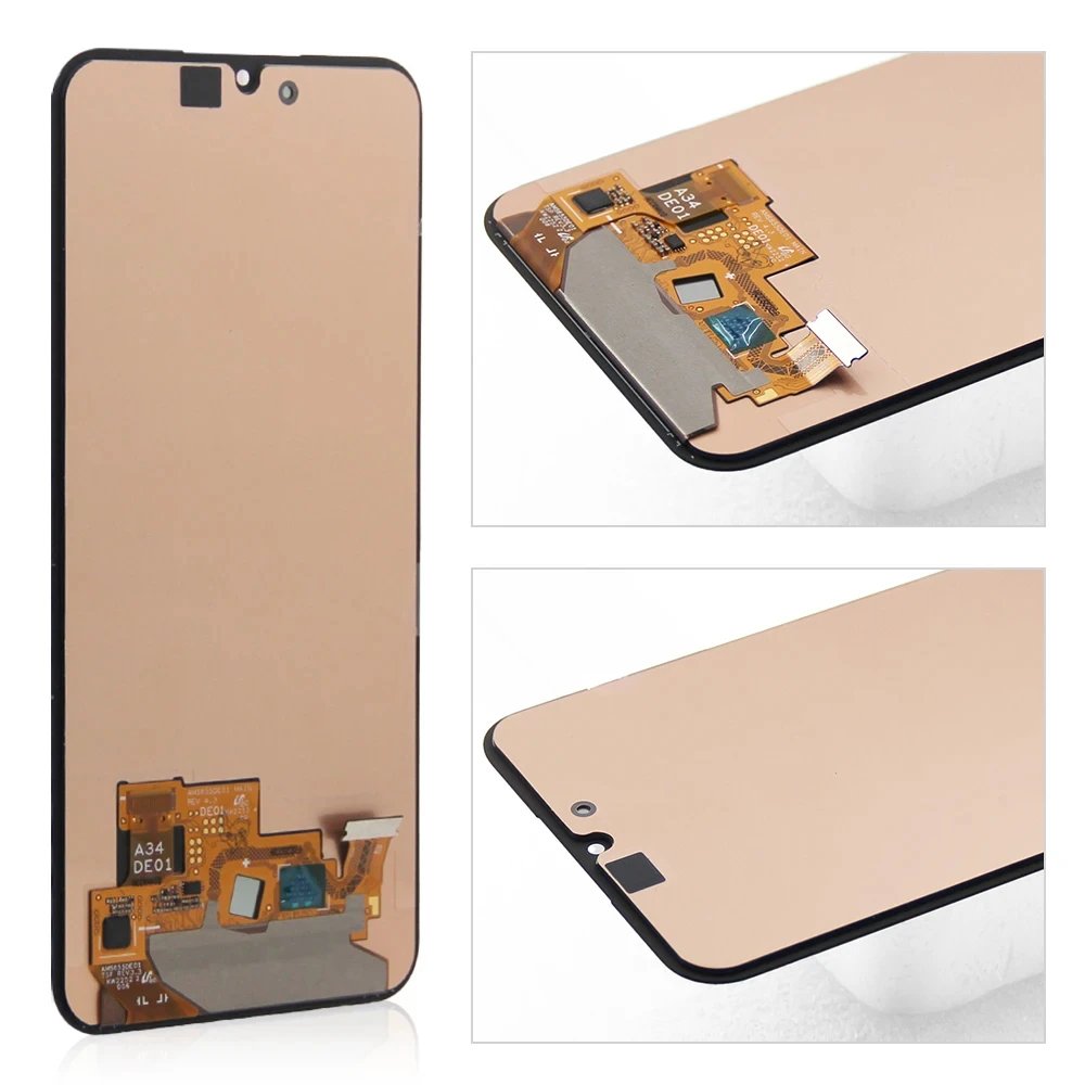 Mobile phone lcds for Samsung Galaxy A34 5G lcd screen for Samsung A34 display for Samsung A34 A346 lcd screen wholesale price