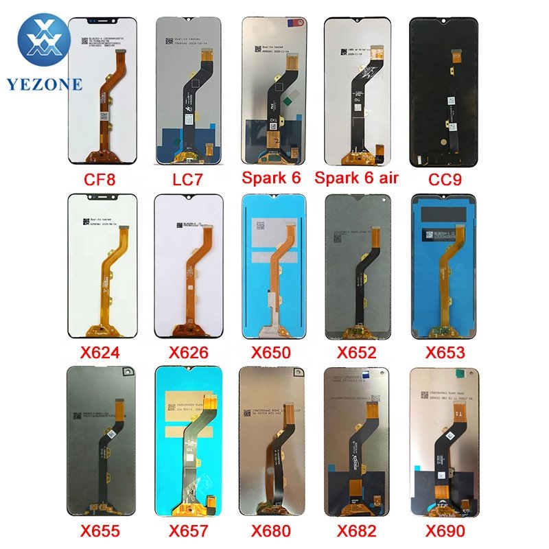Original Display For Tecno Mobile Phone Lcd Screens For Infinix Hot 11 Hot11 11S X6812 Hot 11 Play Lcd Display Digitizer