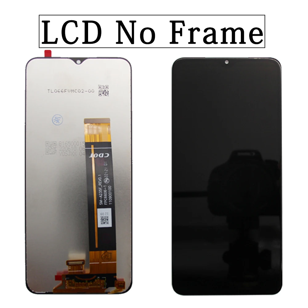 for Samsung Galaxy A23 A235 6.6" Tested with Frame Mobile Phone Lcds Display Touch Screen Replacement Factory Wholesale