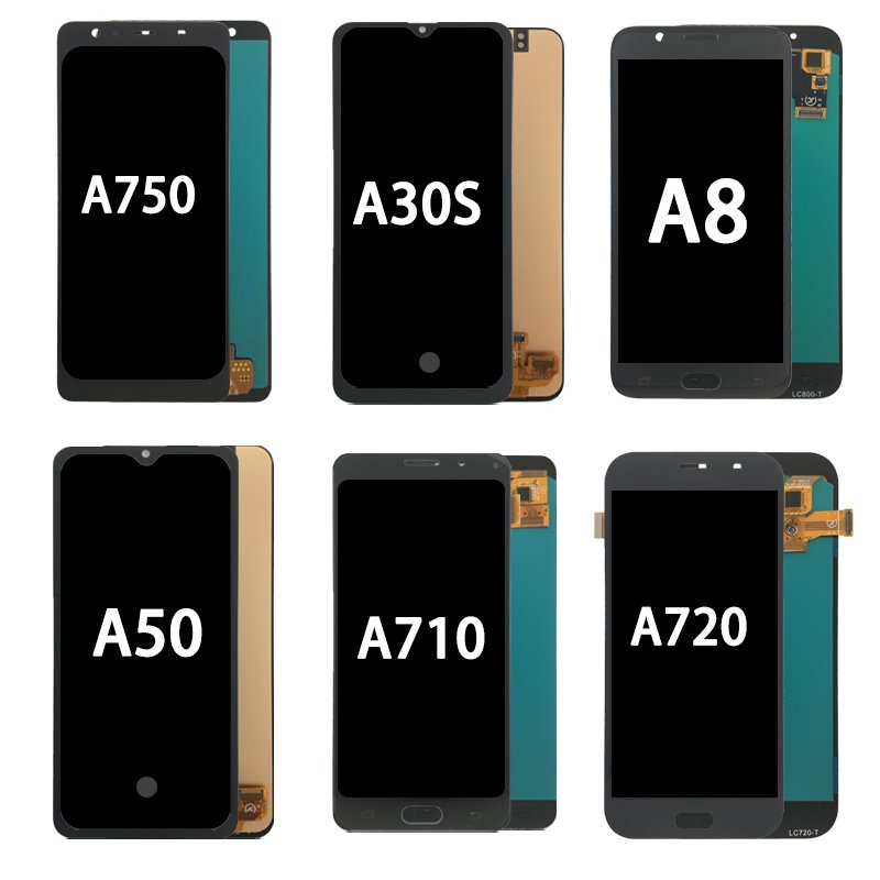 NEW OLED Factory Mobile Phone LCDS A50 A30 for samsung A30 Front glass of the phone oled display