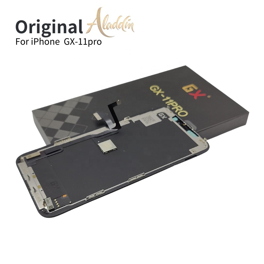 Brand New Original Phone parts LCD GX 11p Oled for iPhone 11 pro Apple Mobile Phone LCD Repairment Part with service pack box