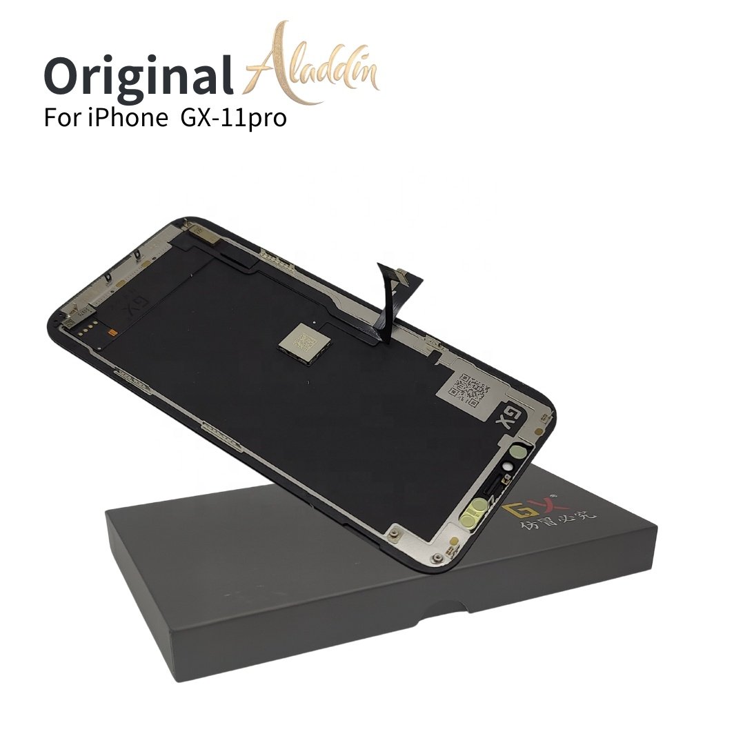 Brand New Original Phone parts LCD GX 11p Oled for iPhone 11 pro Apple Mobile Phone LCD Repairment Part with service pack box