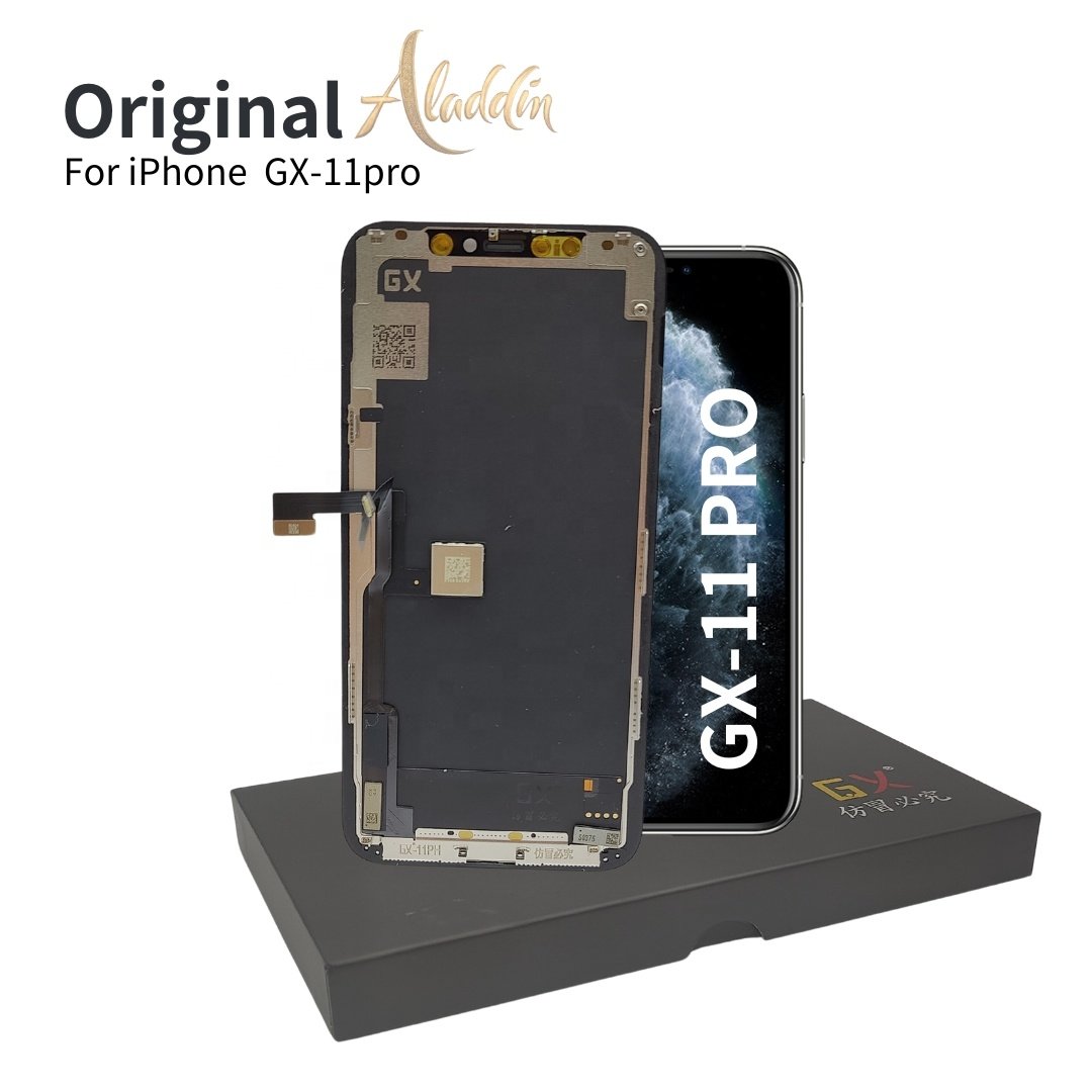 Brand New Original Phone parts LCD GX 11p Oled for iPhone 11 pro Apple Mobile Phone LCD Repairment Part with service pack box