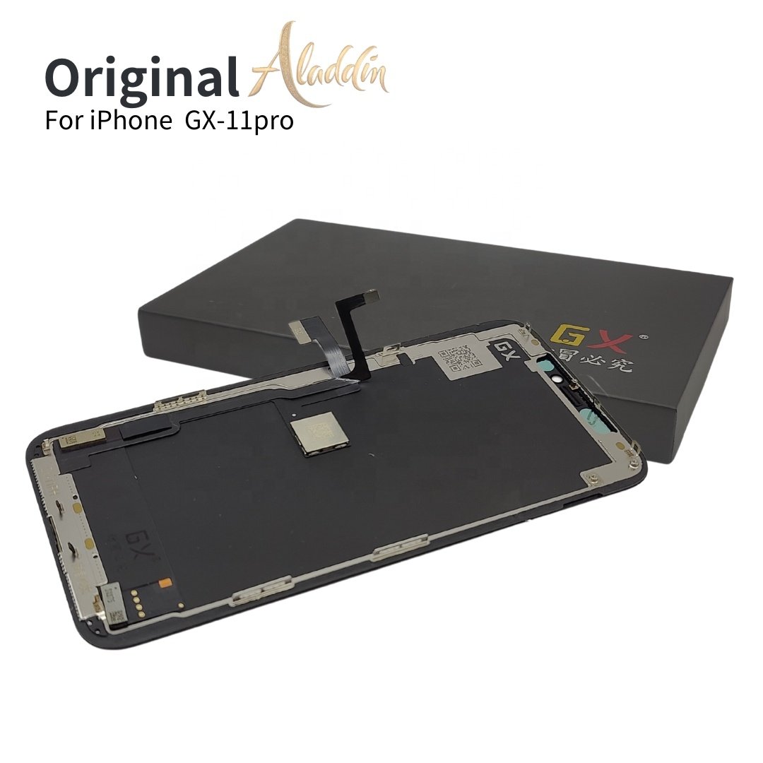Brand New Original Phone parts LCD GX 11p Oled for iPhone 11 pro Apple Mobile Phone LCD Repairment Part with service pack box