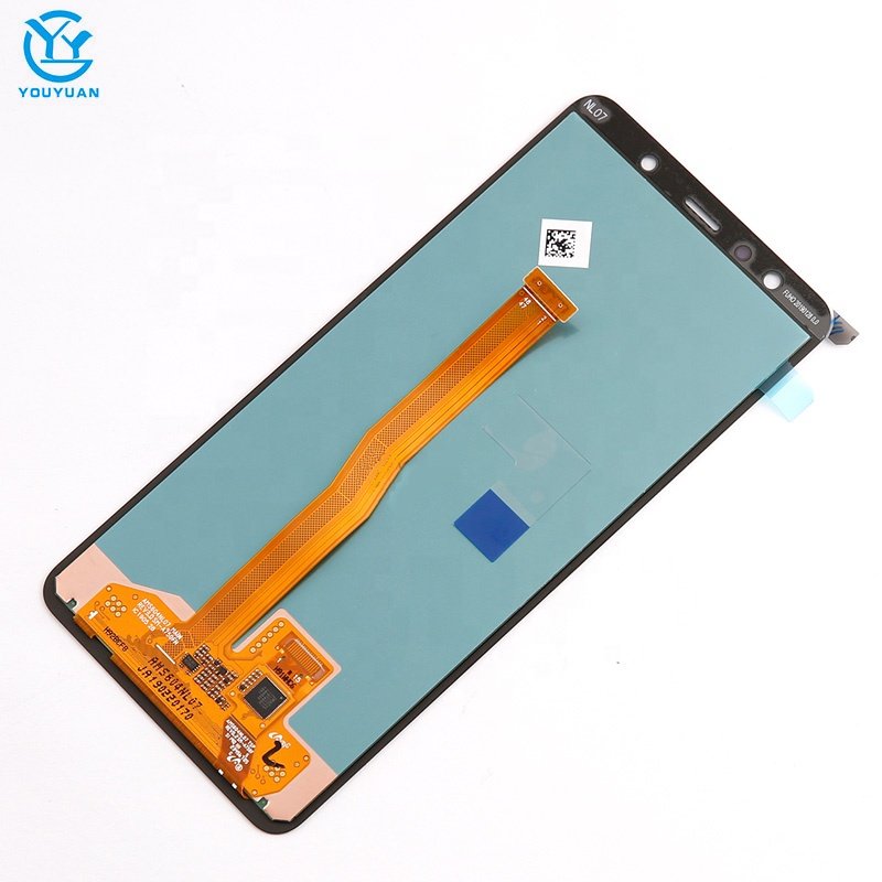 Mobile phone lcd for samsung a7 2018 lcd display a750 screen replacement