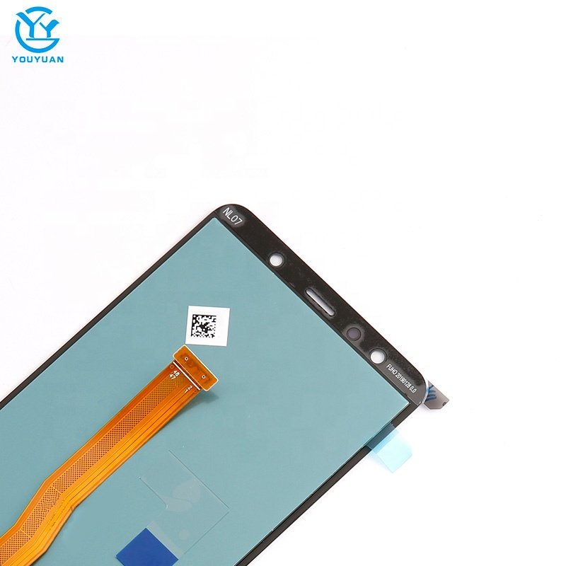 Mobile phone lcd for samsung a7 2018 lcd display a750 screen replacement