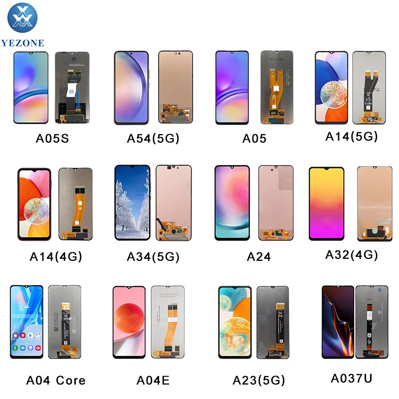 Mobile Phone Lcds Pantalla For Samsung A12 A21S A22 A32 A51 A71 A72 Lcd With Frame Display Screen A10E A20E A11 A51 A71 Pantalla