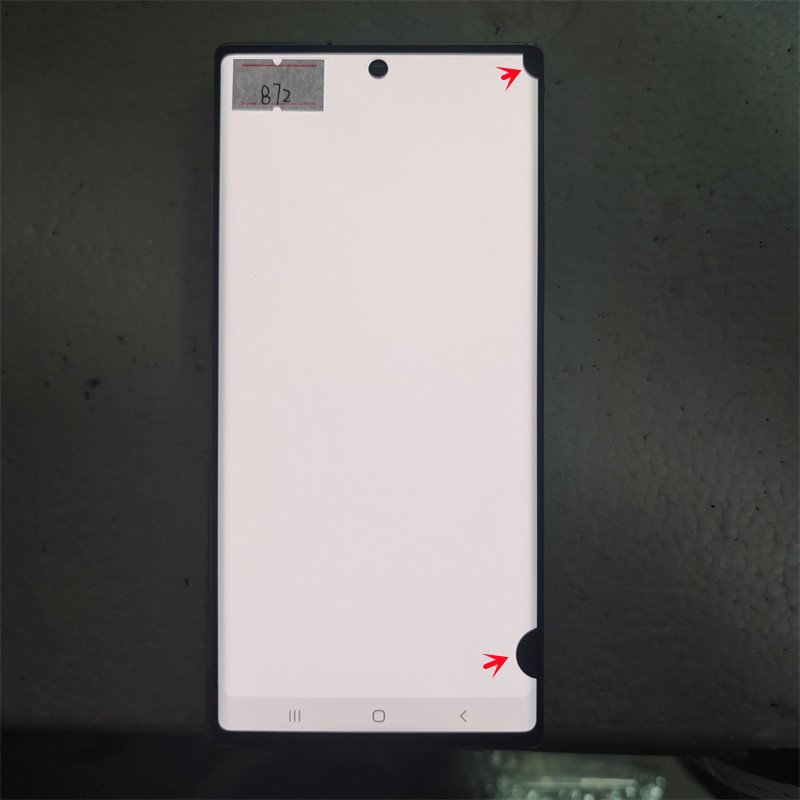 Original AMLODE Mobile Phone LCDS For Samsung Galaxy Note 10 Plus Display Touch Screen Assembly With black Dots