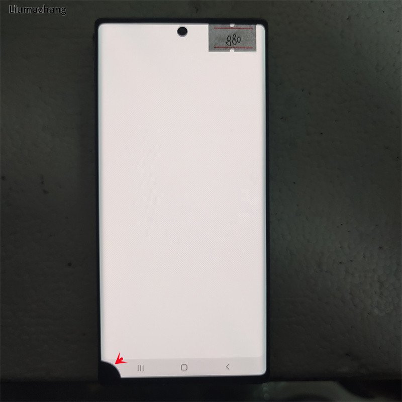Original AMLODE Mobile Phone LCDS For Samsung Galaxy Note 10 Plus Display Touch Screen Assembly With black Dots