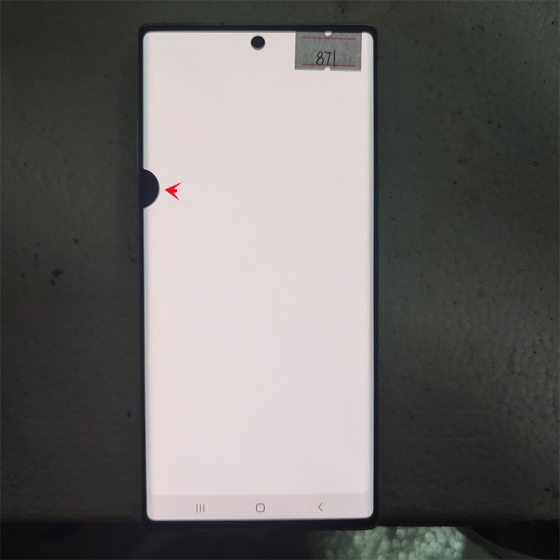 Original AMLODE Mobile Phone LCDS For Samsung Galaxy Note 10 Plus Display Touch Screen Assembly With black Dots