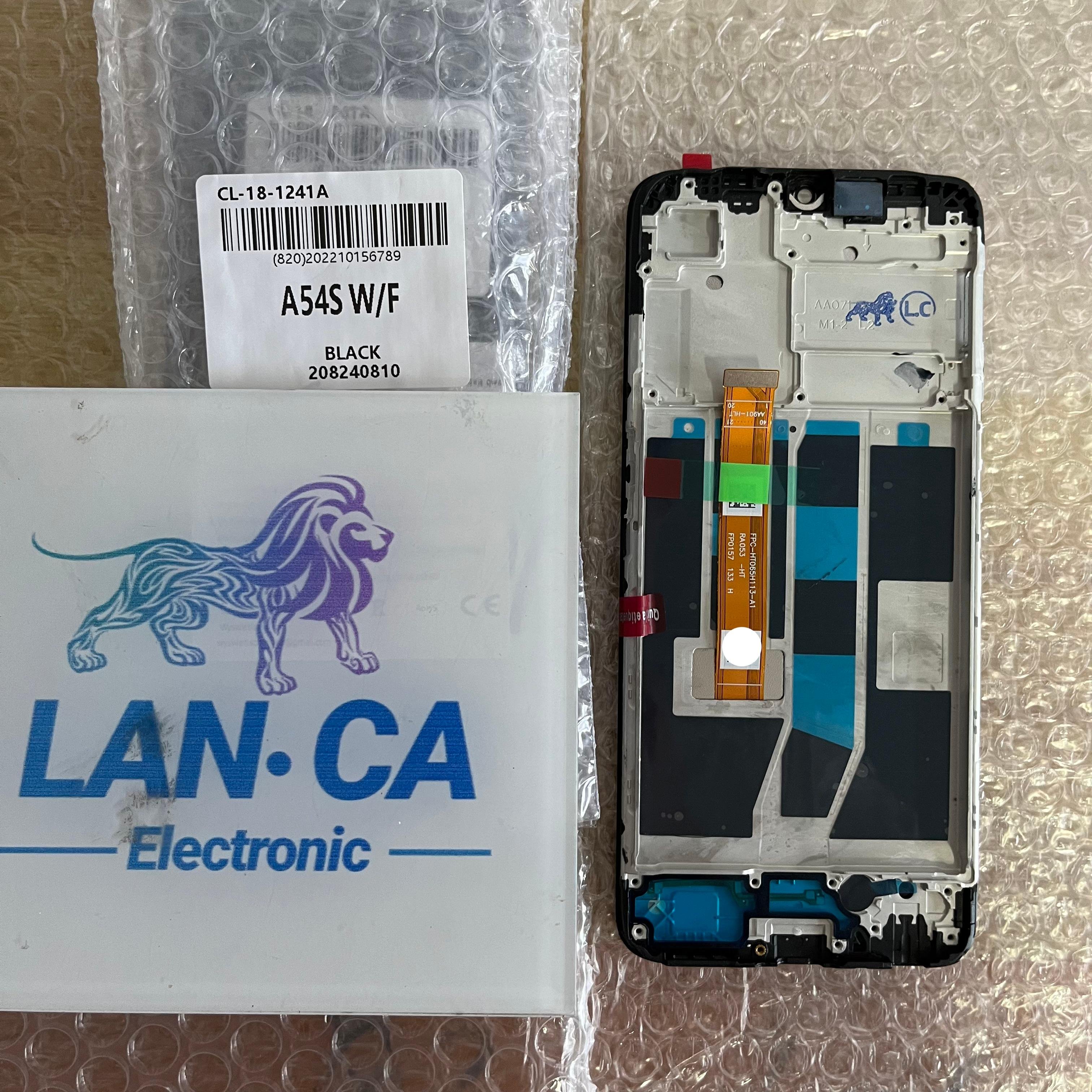 High Quality Original Mobile Phone Lcd a54s With Frame Touch Display Screen for OPPO Replacement For OPpo A54s