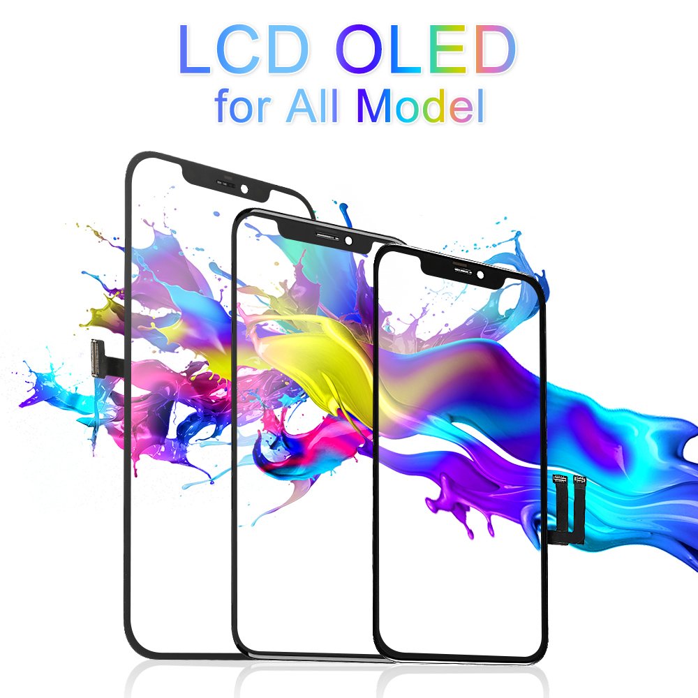 Mobile Phone LCD OLED Display Screen For iPhone For Sumsung For Huawei For Android LCD Replacement For Phone Parts Accessories
