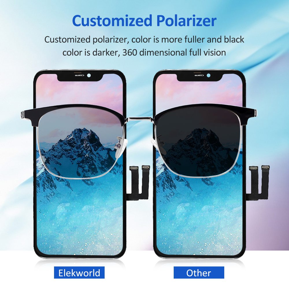 Elekworld Factory Price Discount LCD Touch Screen for iPhone 13 Pro 12 Pro Max 11 Pro X XR XS Lcd Display Replacement