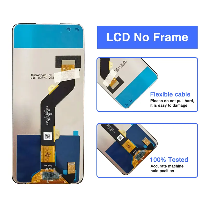 Mobile Phone LCDs for Tecno Camon 16 Pro Pantallas de Telefono Movil para Tecno Camon 16 Pro
