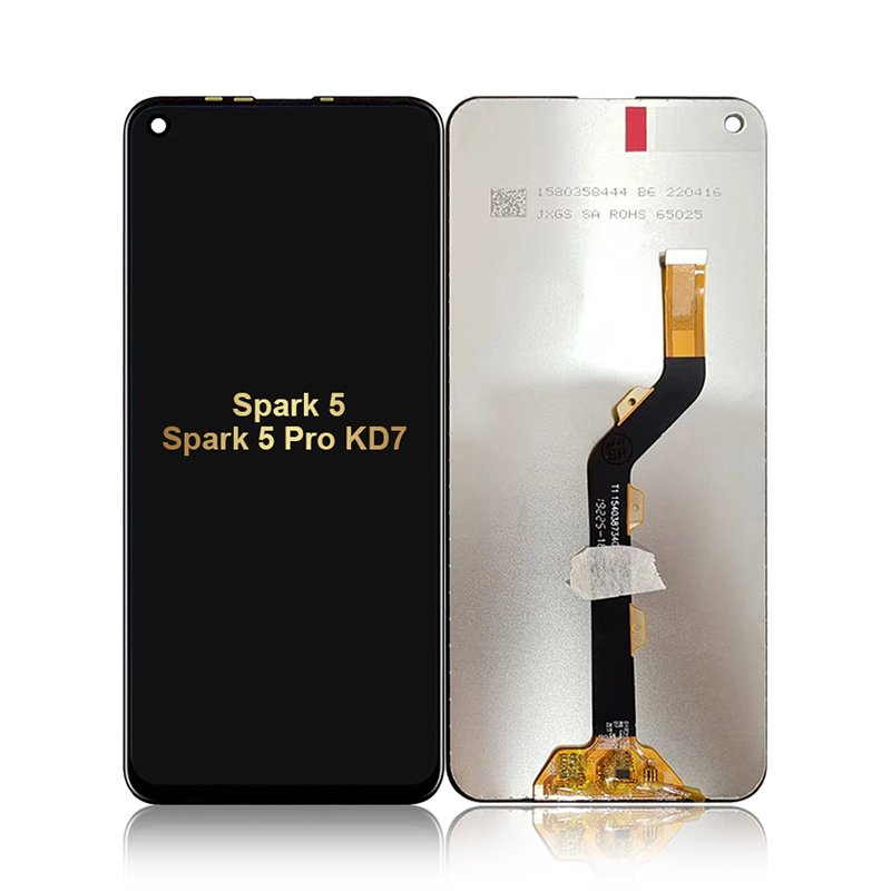 Mobile Phones Lcds For Tecno Camon 15 16 17 18 19 20 Pro Neo Spark 4 5 6 7 8 8C 9 9T 10 Pro Air 10C Go 2023 Touch Screen