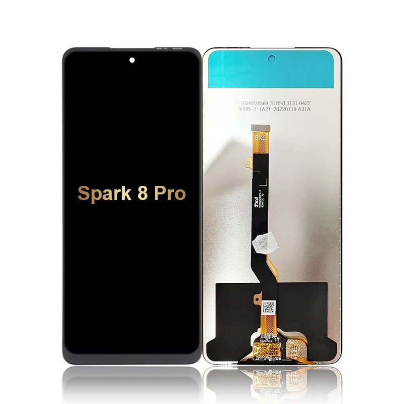 Mobile Phones Lcds For Tecno Camon 15 16 17 18 19 20 Pro Neo Spark 4 5 6 7 8 8C 9 9T 10 Pro Air 10C Go 2023 Touch Screen