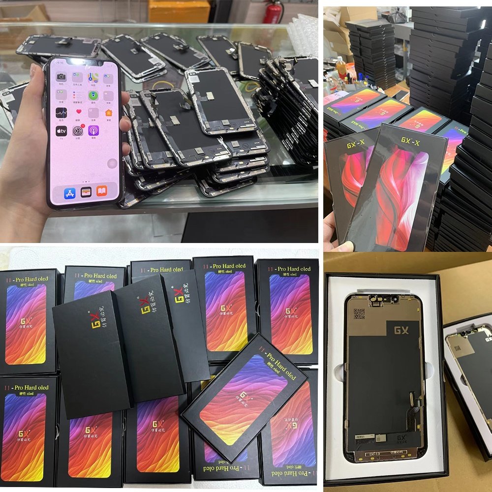 gx oled oem original mobile phone lcd for iphone 12 pro max display for iphone 12 pro max lcd screen display original