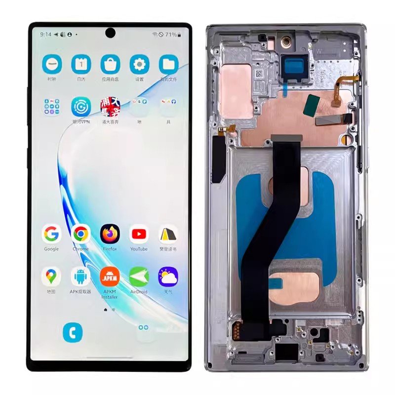 for Samsung Galaxy Note 10 Note 10 Plus N975 Mobile Phone Lcds Display Touch Screen Replacement Factory Wholesale