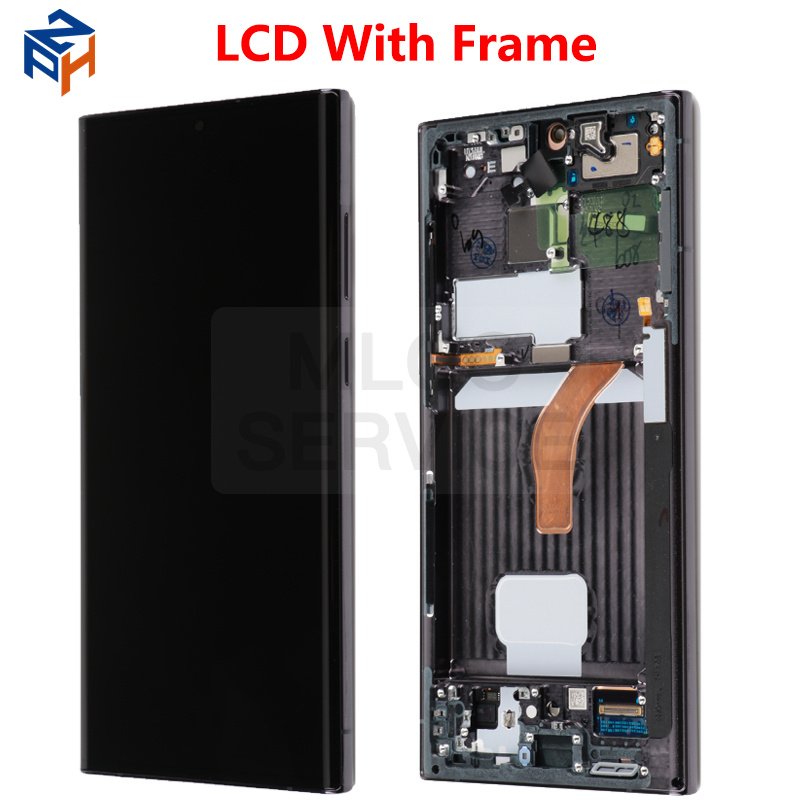 Mobile Phone Parts Lcd Screen Display Manufacturing For Samsung S22 Phone Screen Service Pack For S22 Ultra Lcd