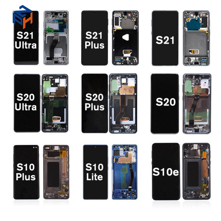 Mobile Phone Parts Lcd Screen Display Manufacturing For Samsung S22 Phone Screen Service Pack For S22 Ultra Lcd