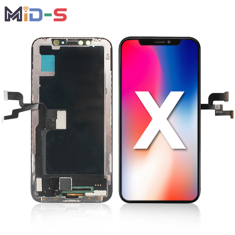 Factory Price Digitizer OLED Mobile Phone Lcds For Iphone X XR XS 11 Touch Screens Display Replacement 5.8 Inches Multi-Touch