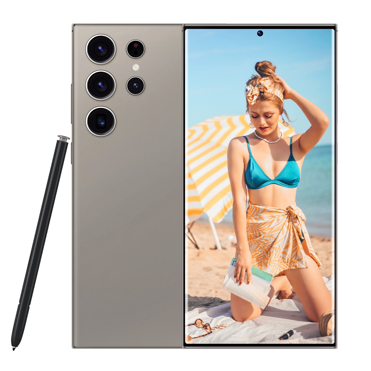 2024 S24 Ultra 16GB+1TB OLED Smartphone 7.3 Inch HD 5G Phone Large Memory Screen Dual 108MP 5G Features Used English Operating