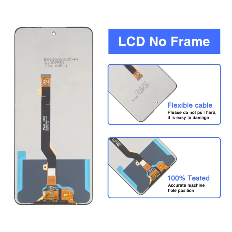 Mobile Phone LCDs for Infinix Note 11s X698 Pantalla para Infinix Note 11s X698