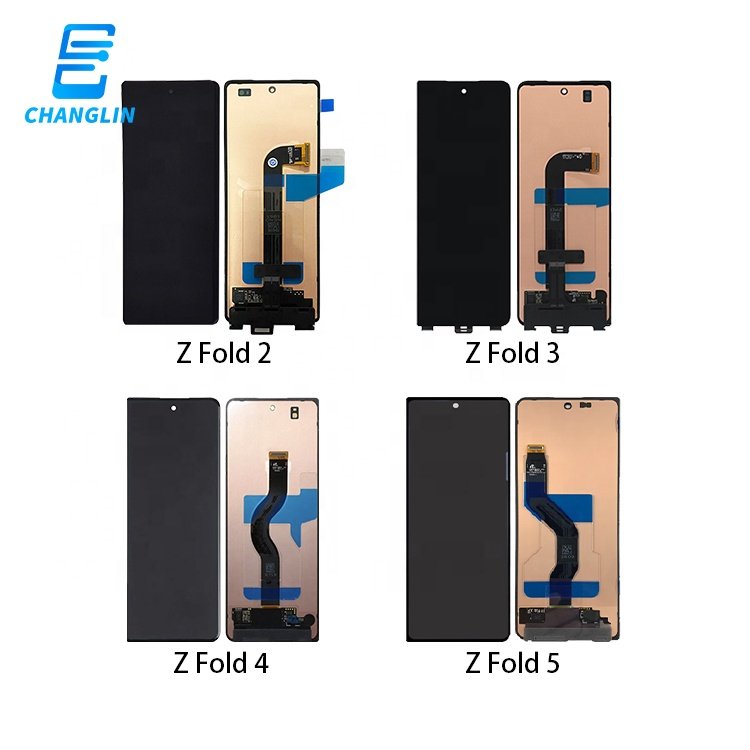 Original screen mobile phone lcds for samsung galaxy Z Flip 2 3 4 5g ecran pantalla fold display