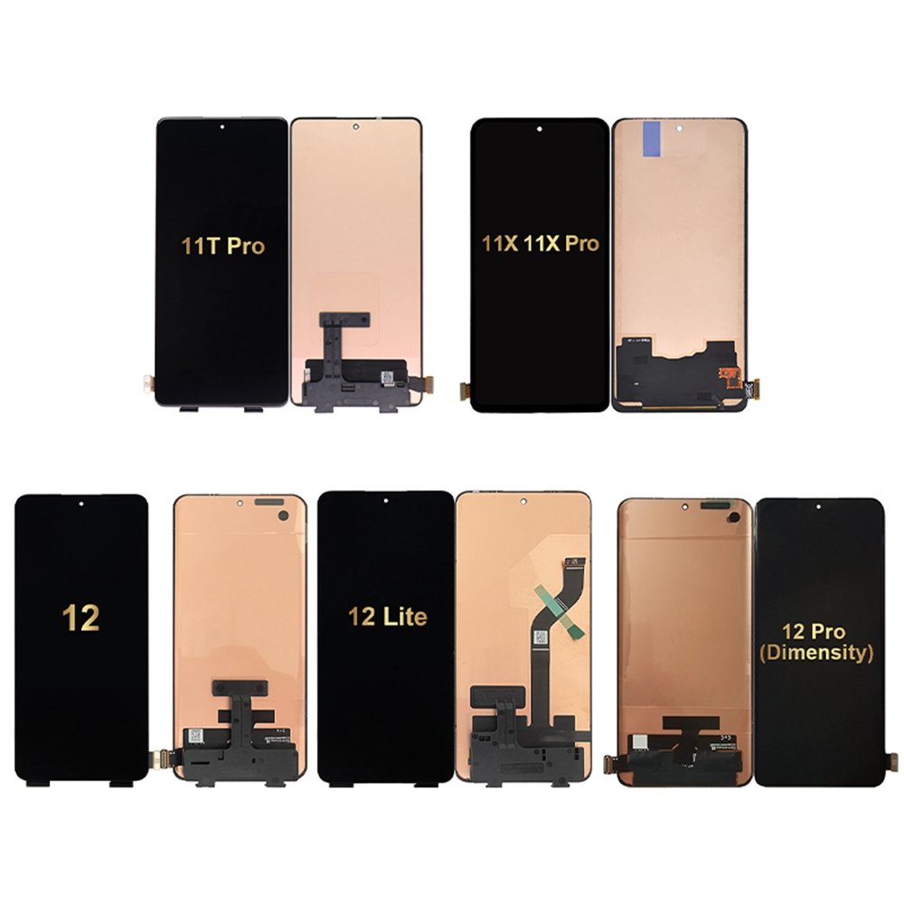 Original Replacement Mobile Phone Display Portable Lcd Screen For Xiaomi 11T Pro 11X Pro 12 Lite Pro Dimensity