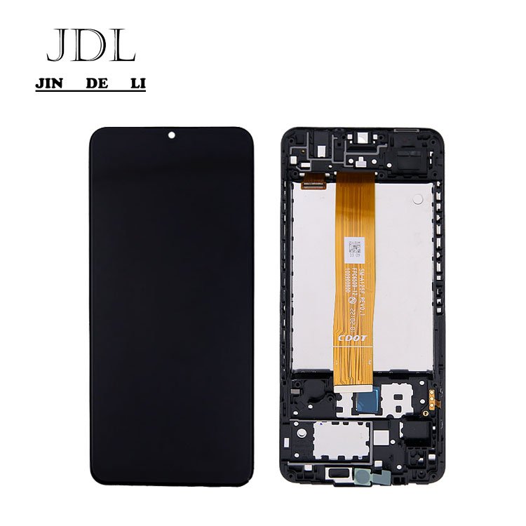 Mobile Phone Replacement Part Front Housing Lcd Frame Bezel Plate For Samsung for Galaxy A12/ A125/A022/A127 Phone Accessories